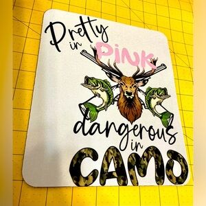 Hand pressed Sublimation Mouse Pad, Brand New!